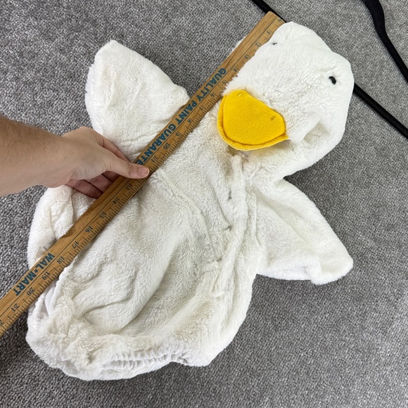 Pottery Barn Kids White One Piece Duck Baby Halloween Costume 0-6 Months 3-6 M - Picture 6 of 9